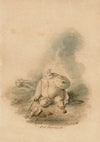 King Henry IV, part 2, IV, 10, Falstaff in battle (1805)