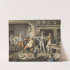 King Henry IV, pt. 1, II, 4, [Falstaff enacting the part of the king] (1829) by Johann Heinrich Ramberg