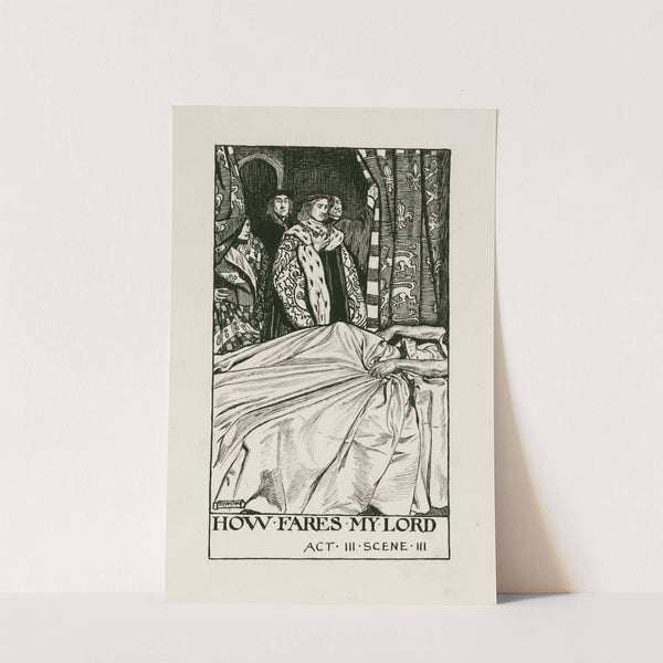 King Henry VI, part 2; How fares my lord Act III Scene III (1900) by Byam Shaw