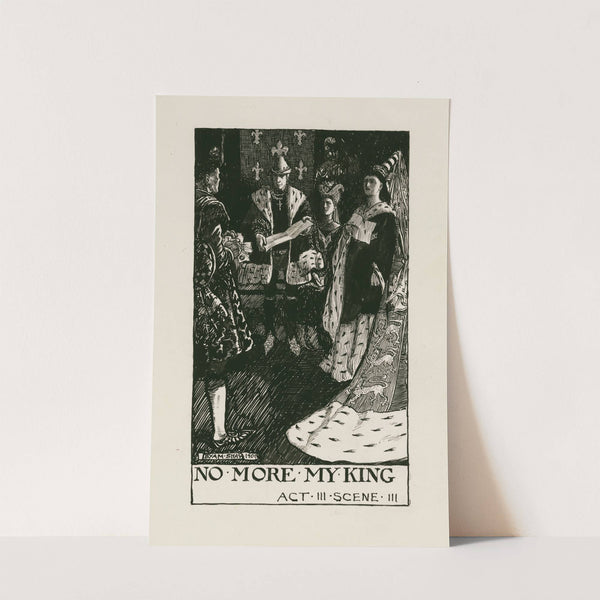 King Henry VI, part 3; No more my king Act III Scene III (1900) by Byam Shaw
