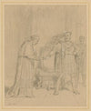King Henry VIII, III, 2, King Henry giving the packet to Cardinal Wolsey