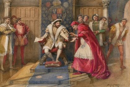 King Henry VIII; III, 2, the fall of Cardinal Wolsey (1901-1911)