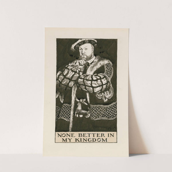 King Henry VIII; None better in my kingdom Act V Scene I (1900) by Byam Shaw