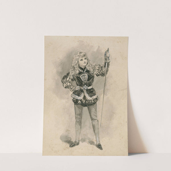 King John, Miss Elsie Leslie as Prince Arthur by Bernard Partridge