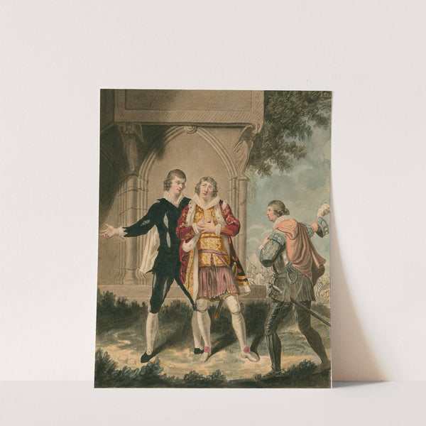 King John, with Messers Powell, Bensley and J. R. Smith by Sylvester Harding