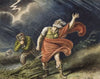 King Lear, III, 2, Another part of the heath, enter Lear and the fool (1829)
