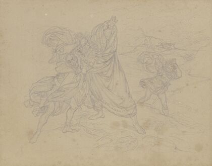 King Lear in the storm