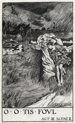 King Lear; O, O, tis foul Act III Scene II (1900)