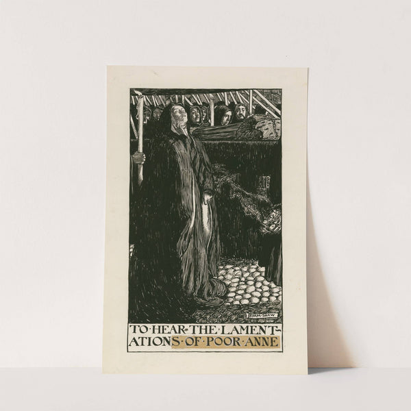 King Richard III; To hear the lamentations of poor Anne Act V Scene II (1900) by Byam Shaw