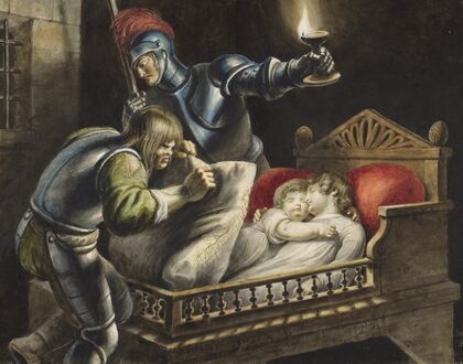 King Richard, IV, 3, murder of the princes in the tower (1831)
