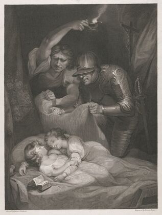 King Richard the Third; Act IV, Scene III (The Murder of the Princes in the Tower) (1790)