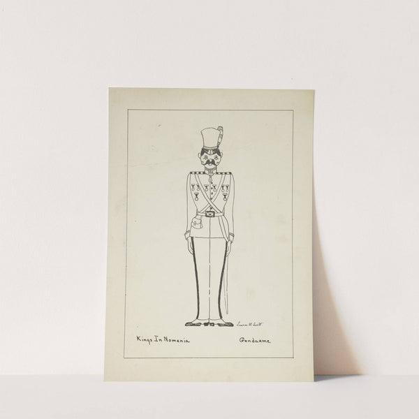 Kings in Nomania: Gendarme miliitary uniform (1934-1943) by Laura Levett