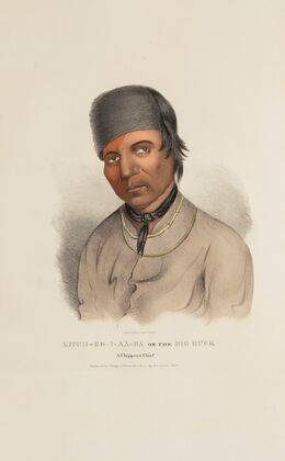 KITCH-EE-I-AA-BA or the Big Buck; A Chippewa Chief (1835)