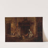 Kitchen at Mount Vernon (1857) by Eastman Johnson