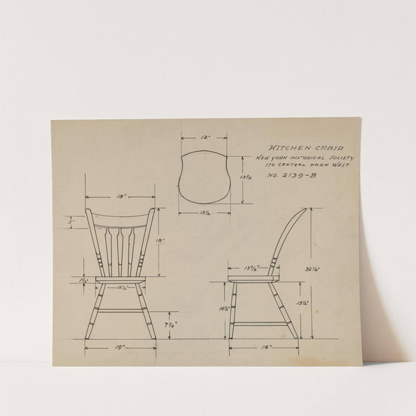 Kitchen Chair by Rosa Burger