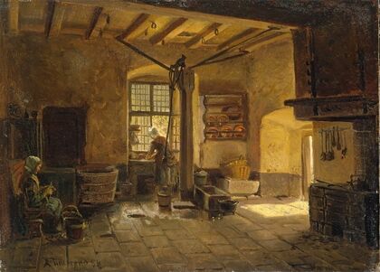 Kitchen Interior (1854)