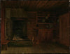 Kitchen with Fireplace