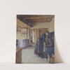 Kitchen, with the artist&#039;s Wife by Viggo Johansen
