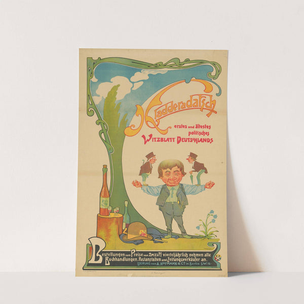 Kladderadatsch erstes und ältestes Witzblatt Deutschlands (1903) by Ernst Retemeyer