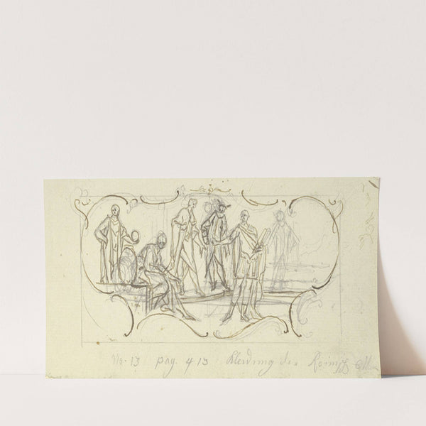 Kleidung der römischen Männer (1748) by Paul Egell