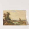 Kleine Flußlandschaft by Ludwig Sckell