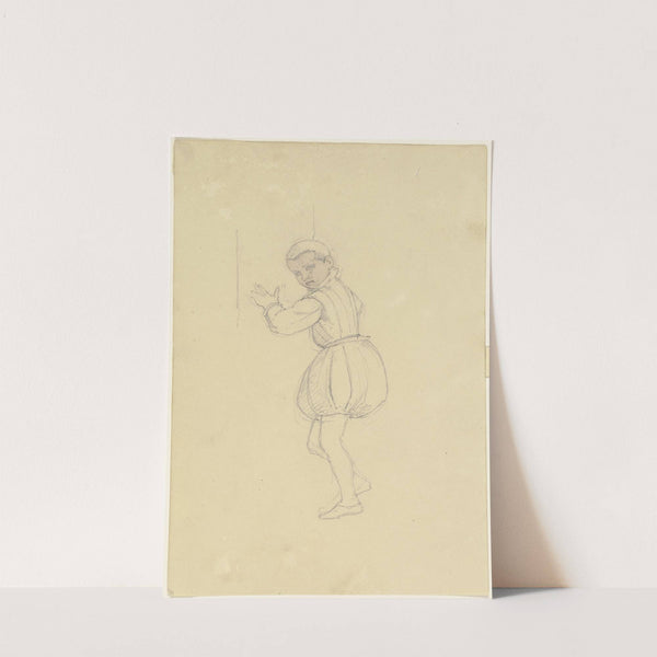 Kleiner Junge in historischer Tracht by Jakob Becker