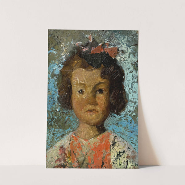 Kleines Mädchen by Anton Müller-Wischin