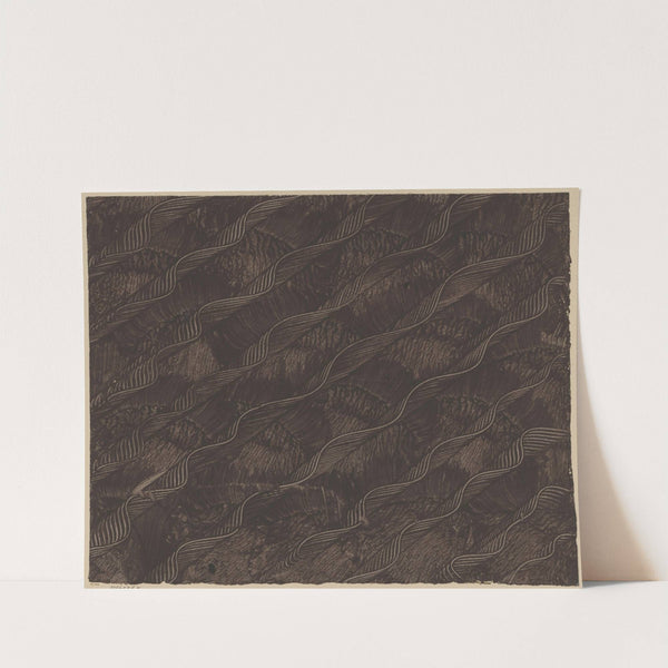 Kleisterpapier mit Verdrängungsdekor (1898) by Anker Kyster