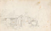 Klesvask i elven (1844)