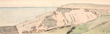Kløften ved Helenes kilde i Tisvilde (1842 - 1843)