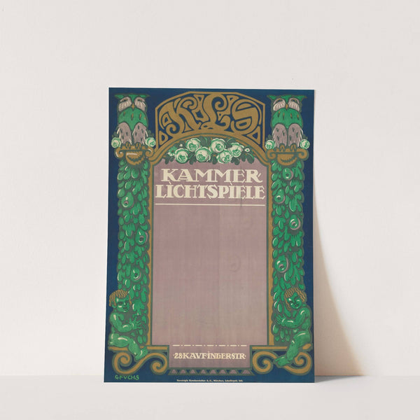 KLS Kammer-Lichtspiele (1895 - 1914) by Georg Fuchs