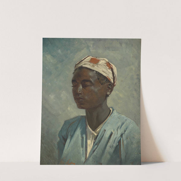 Knabenportrait by Leo Diet