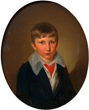 Knabenporträt (Josef Latour von Thurmburg 1820-1903)