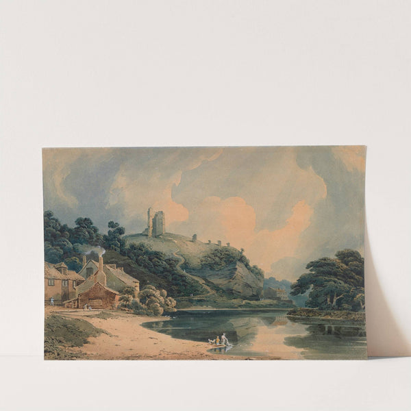 Knaresborough on the River Nidd, Yorkshire by John Varley