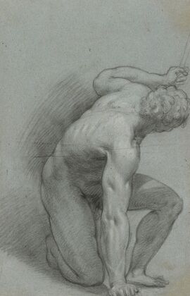 Kneeling Figure