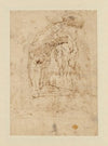Kneeling Male Nude, with His Head and Shoulders Leaning Back