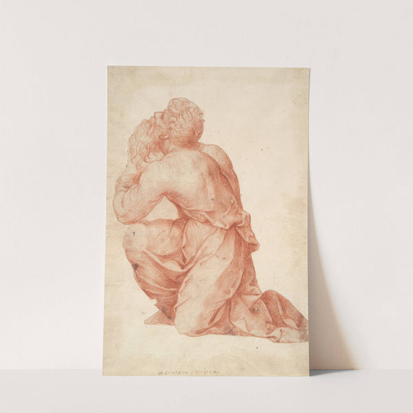 Kneeling Man by Domenico Beccafumi