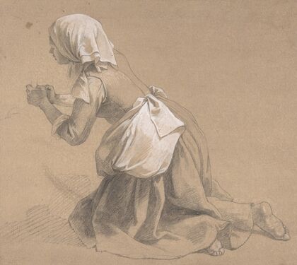 Kneeling Milkmaid