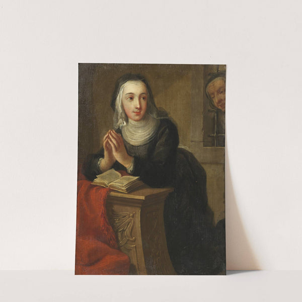 Kneeling Nun by Martin van Meytens