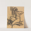 Kniender Akt (1905) by Ernst Ludwig Kirchner