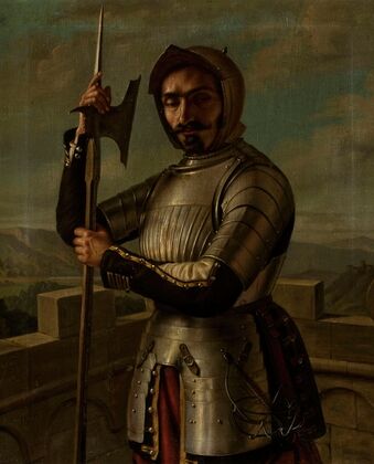 Knight in armour