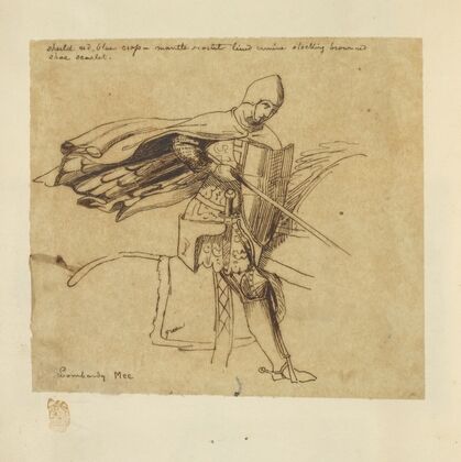 Knight on horseback, Lombardy MCC