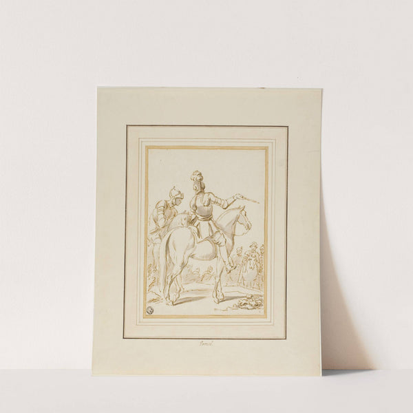 Knights on Horseback by Charles Parrocel