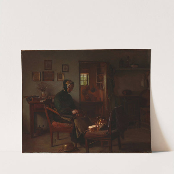 Kobbertøjet pudses by Gustav Vermehren