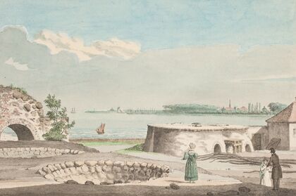 København set fra Gl. Kalkbrænderi