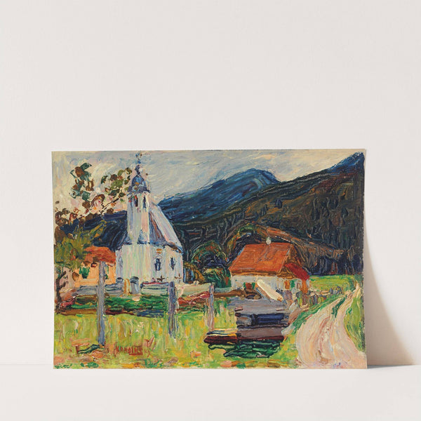 Kochel—Dorfkirche by Wassily Kandinsky