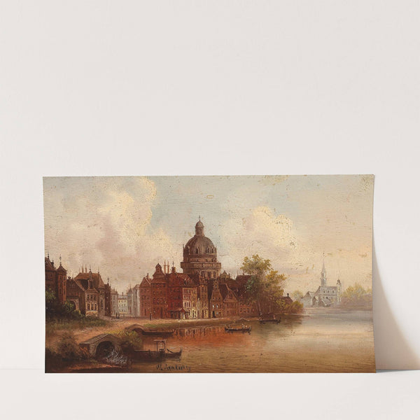 Koepelkerk in Amsterdam by Johann Wilhelm Jankowsky