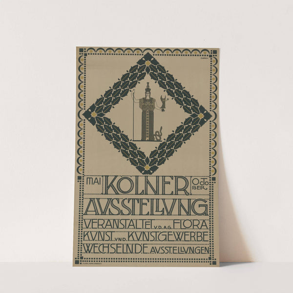 Kölner Ausstellung veranstaltet von der A. G. Flora Kunst und Kunstgewerbe (1907) by Joseph Maria Olbrich