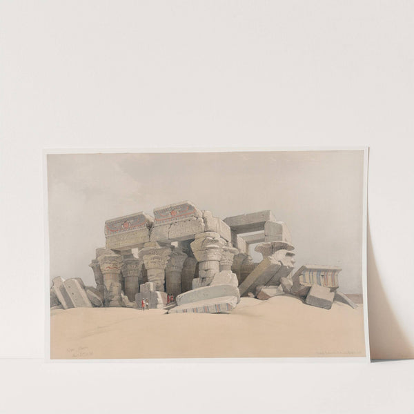 Kom Ombo. Nov. 21st, 1838. (1846-1849) by David Roberts