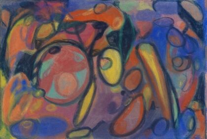 Komposition mit Kreis (1927) — size preview